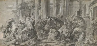 Samuel Anointing The Young David