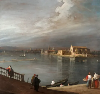San Cristoforo San Michele And Murano From The Fondamenta Nuove Venice