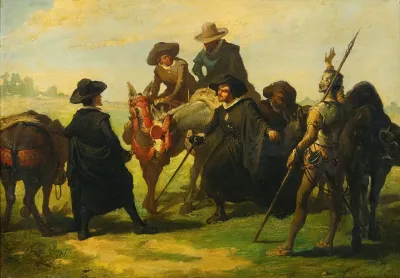 Sancho Panza And Don Quixote