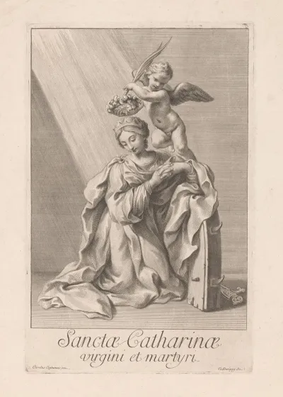 Sancta Catharina Virgini Et Martyri