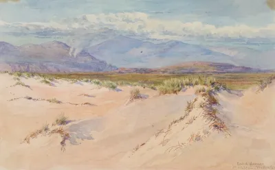 Sand Dunes Harlech North Wales