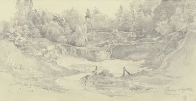 Sandgrube Am Waldausgang Bei Starnberg