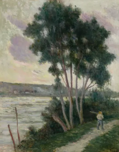 Sandrecourt Le Chemin Au Bord De La Riviere 3
