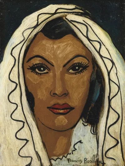 Sans Titre Visage De Femme