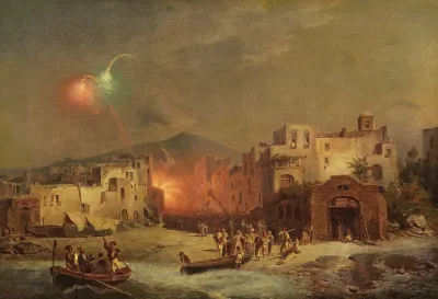 Santa Lucia Fest In Amalfi