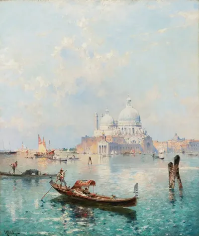 Santa Maria Della Salute On The Grand Canal