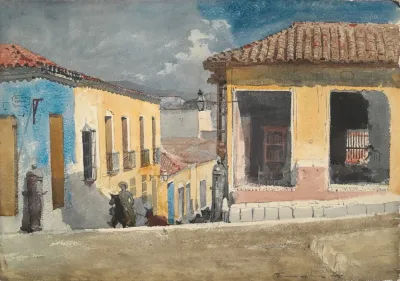 Santiago De Cuba Street Scene