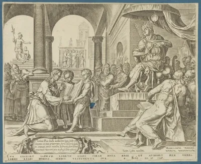 Saphan Reading The Book Of The Law To Josiah