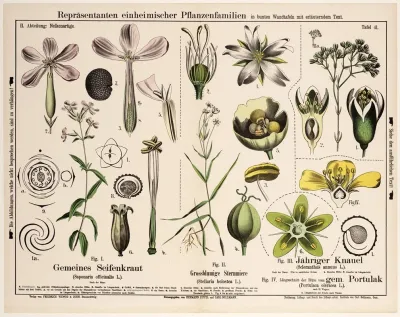 Saponaria Officinalis Stellaria Holostea Scleranthus Annuus Portulaca Oleracea