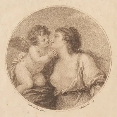 Sappho Embracing Love