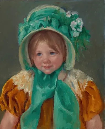 Sara In A Green Bonnet
