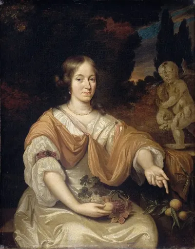 Sara Pottey 1651 1705 Wife Of Johan Van Bochoven