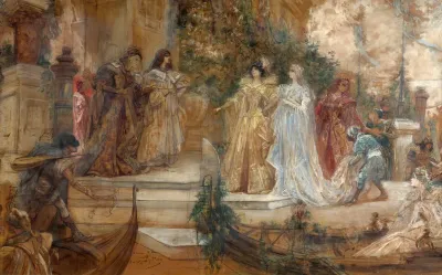 Sarah Bernhardt Dans Le Marchand De Venise