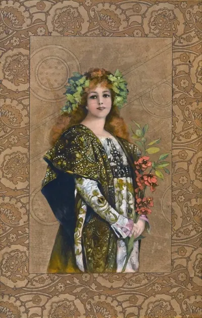 Sarah Bernhardt In Gismonda