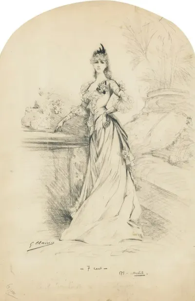 Sarah Bernhardt In Letrangere