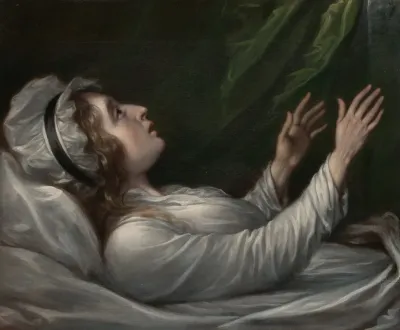 Sarah Trumbull Sarah Hope Harvey On Her Deathbed
