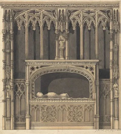 Sarcophagus In A Church