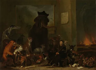 Satire On The Trial Of Johan Van Oldenbarneveldt