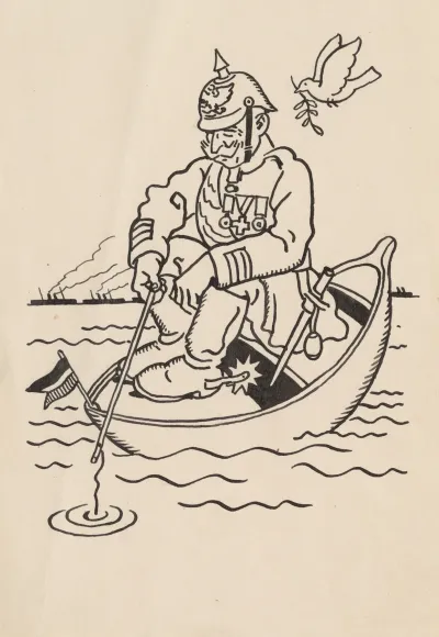 Satirical Drawing Iii