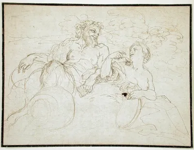 Satyr And Woman