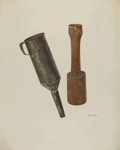 Sausage Stuffer And Funnel