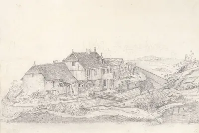 Sawmill Of M Maire Near Besancon