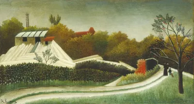 Sawmill Outskirts Of Paris