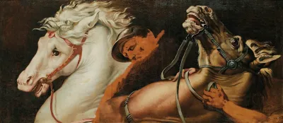Scared Horses After Raffaello