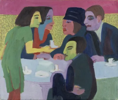 Scene At A Cafe 2