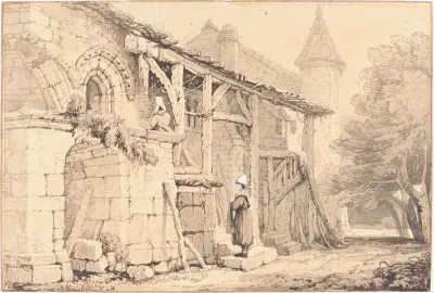 Scene At Jumieges