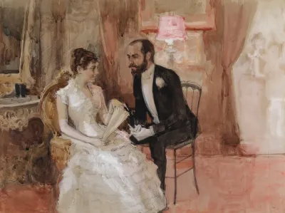 Scene At The Ball