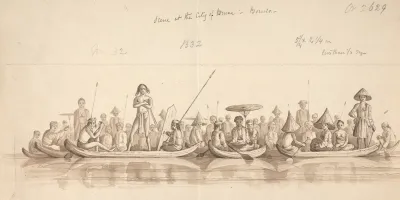 Scene At The City Of Bruni Bornia