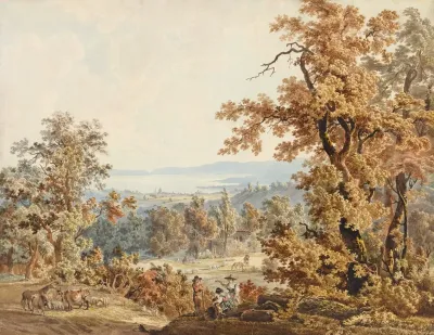 Scene Bergere Aux Environs De Lausanne