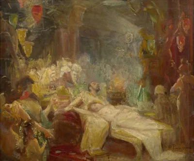 Scene De Harem