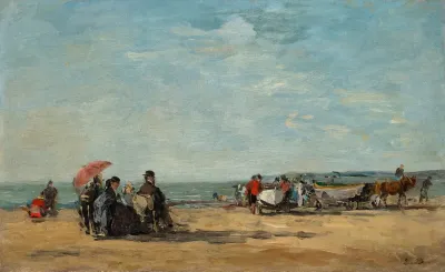Scene De Plage 5