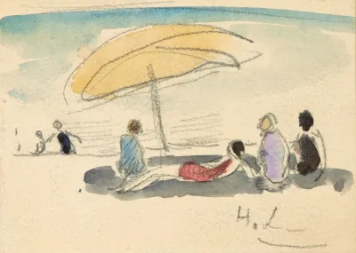 Scene De Plage 6