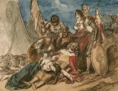 Scene From King Lear Act V Sc 3