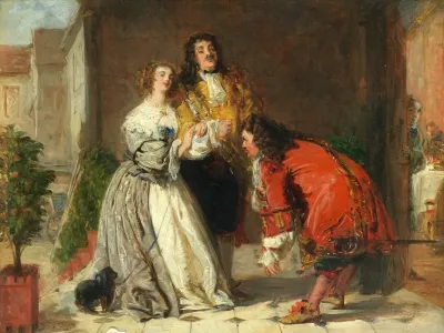 Scene From Le Bourgeois Gentilhomme