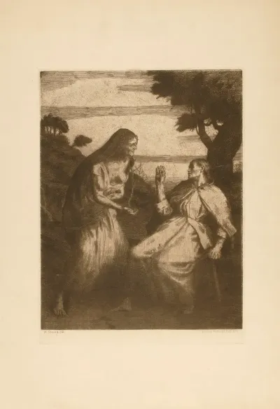 Scene From Macbeth Macbeths Witches
