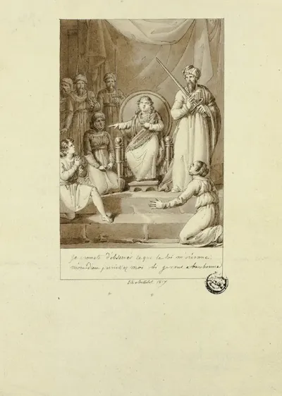 Scene From Racines Athalie