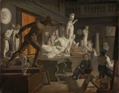 Scene From The Academy In Copenhagen