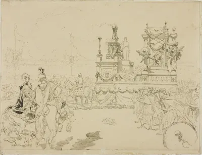 Scene From The Fetes De Rennes