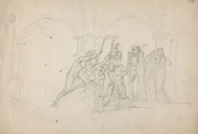 Scene From The Mysteries Of Udolpho
