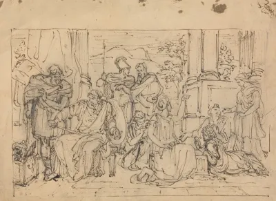 Scene From Timon Of Athens