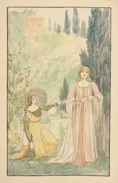 Scene From Two Gentlemen Of Verona
