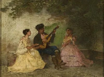 Scene In A Park