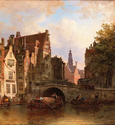 Scene In Amsterdam