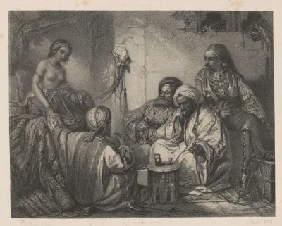 Scene In An Oriental Interior