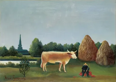 Scene In Bagneux On The Outskirts Of Paris