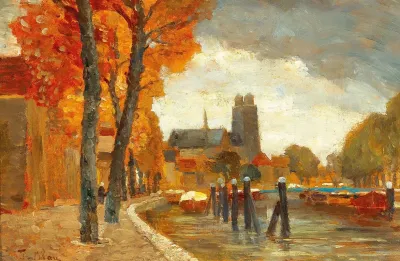 Scene In Dordrecht